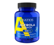 NATIOS Acerola Complex, 500 mg, 90 vegánskych kapsúl